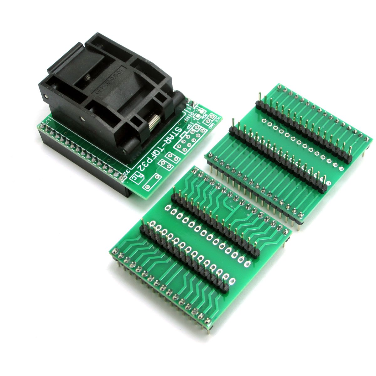 ARCELI Universal IC Adapter Socket LQFP TQFP QFP32 to DIP28 TQFP32 to