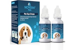 NOVEHA Pet Drops | Advanced Lanosterol Solution + NAC (2 x 10 mL)