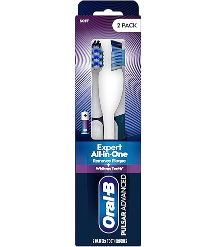 Amazon.com : Oral-B Pulsar Vibrating Bristles Toothbrush, 4 Count