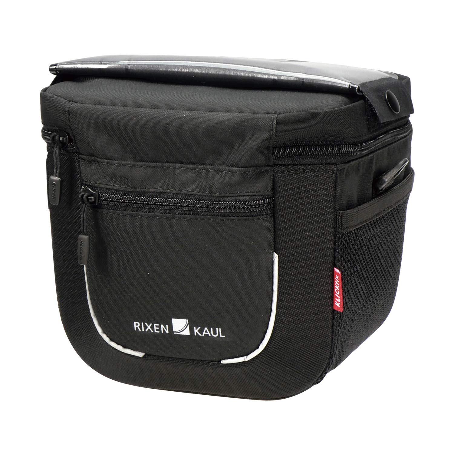 KlickFix Aventour Compact Stuurtas, Black, 3 Litres