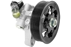 ARSTAK Power Steering Pump with Pulley Fits for Honda Accord 2006-2007 2.4L, CR-V 2005-2011, Element 2006-2011, for Acura RSX 2002-2006, TSX 2006-2008 21-5419 56110-PNB-A03