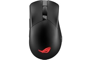 ASUS ROG Gladius III Wireless Aimpoint Gaming Mouse – Right-Handed Ergonomic, 79g, Tri-Mode Connectivity, 36K DPI, up to 119Hr Battery, Hot-Swappable Switches, PC/Mac Support - Black