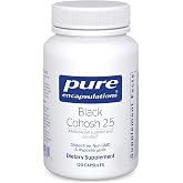 Pure Encapsulations Black Cohosh 2.5, 120 Capsules | Hypoallergenic Supplement to Offer Support During Menopause*, Menopause Relief