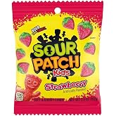 Sour Patch Peg Bag Candy, 3.6 Ounce (Strawberry)