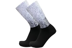 Yinhing Summer Professional Cycling Socks Slip Breathable Aero Socks Lightweight Wicking Performance for Road and Mountain Bi