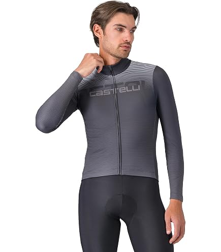 CASTELLI, Cold Days 2nd Long-Sleeve Baselayer - Men's, Black, L at