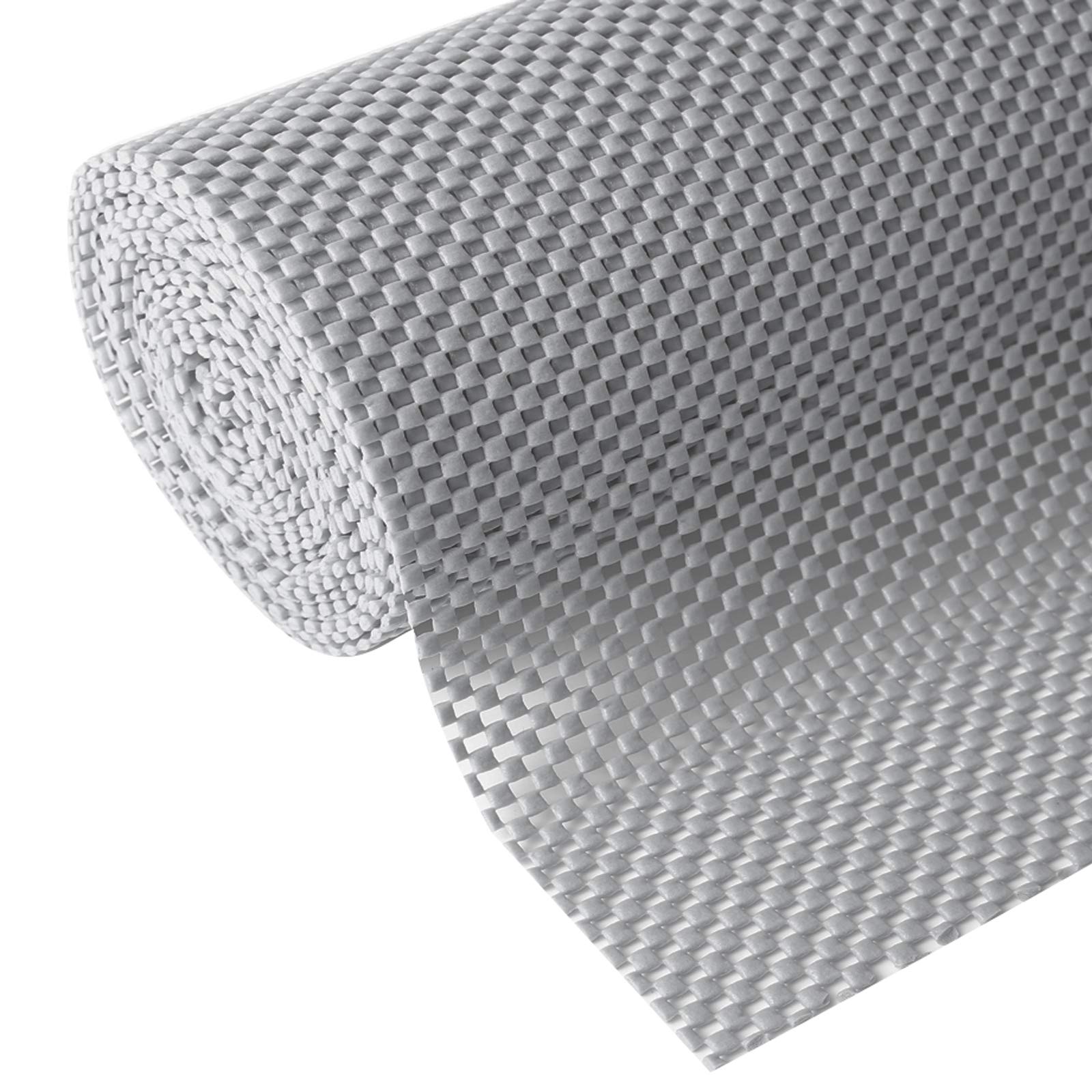 Photo 1 of Shelf and Drawer Liner for Kitchen Cabinets Non-Adhesive, Non Slip Durable Strong Clean Long Size 12 Inches X 10 Feet, Shelves, Cabinets, Storage, Kitchen and Desks, Light Gray