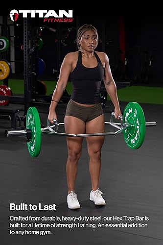 Squat Heaviest Powerlifting Deadlift Titan Fitness Olympic 2in Hex