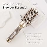 Sndyi Round Hair Brush 32mm Nano Ceramic Ionic + Boar Bristles view 2