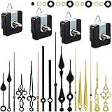 4 Pieces Quartz Clock Movement Mechanism Non
