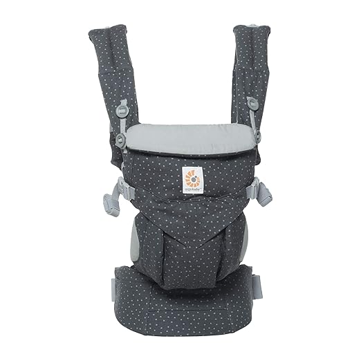 Ergobaby Omni 360 All-in-One Ergonomic Baby Carrier, All Carry Positions, Newborn to Toddler (Starry Sky)
