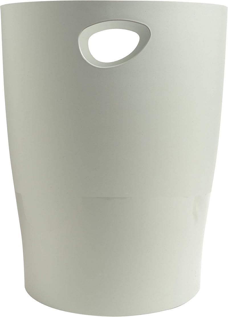 Exacompta Ecobin Waste Paper Bin 15 L Grey 263 x 263 x 335 mm