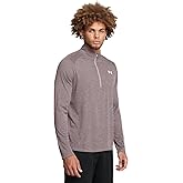 Under Armour - Mens Tech Textured 1/2 Zip T Shirt, Color Tetra Gray (015), Size: X-Large
