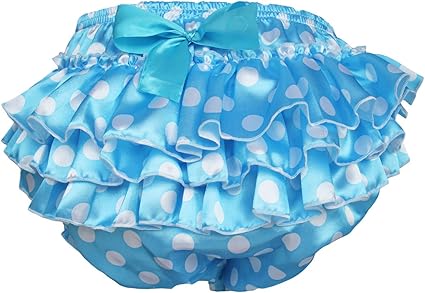 frilly plastic baby pants