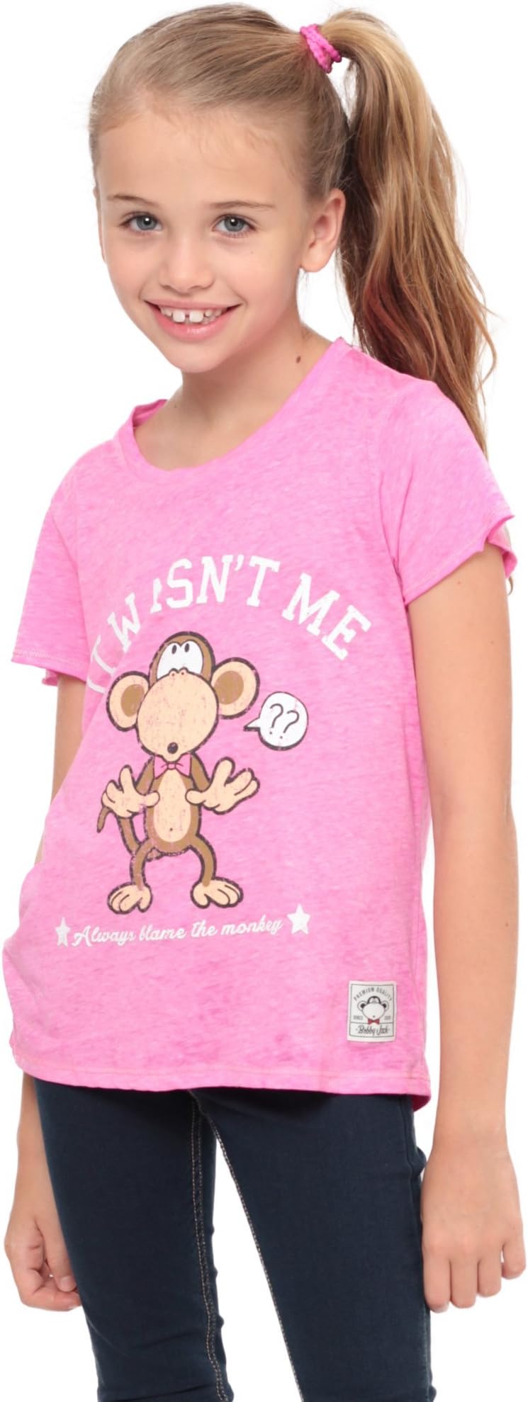 Bobby Jack - It Wasn't Me - Crop Top - Pink