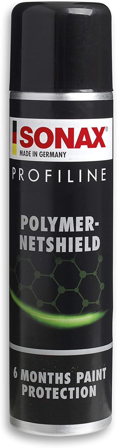 SONAX PROFILINE Polymer NetShield (340 ml) High-gloss sealing based on Hybrid Polymer Technology, Black
