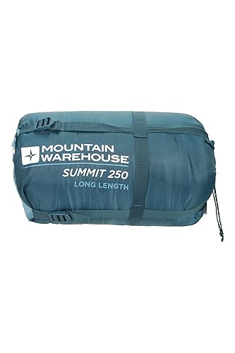Mountain Warehouse Summit 250 Winter Sleeping Bag Mummy Shape