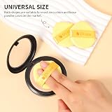 DUcare 5Pcs Makeup Sponge and Foundation Brush Set Non-Latex Kabuki Flat Top view 5