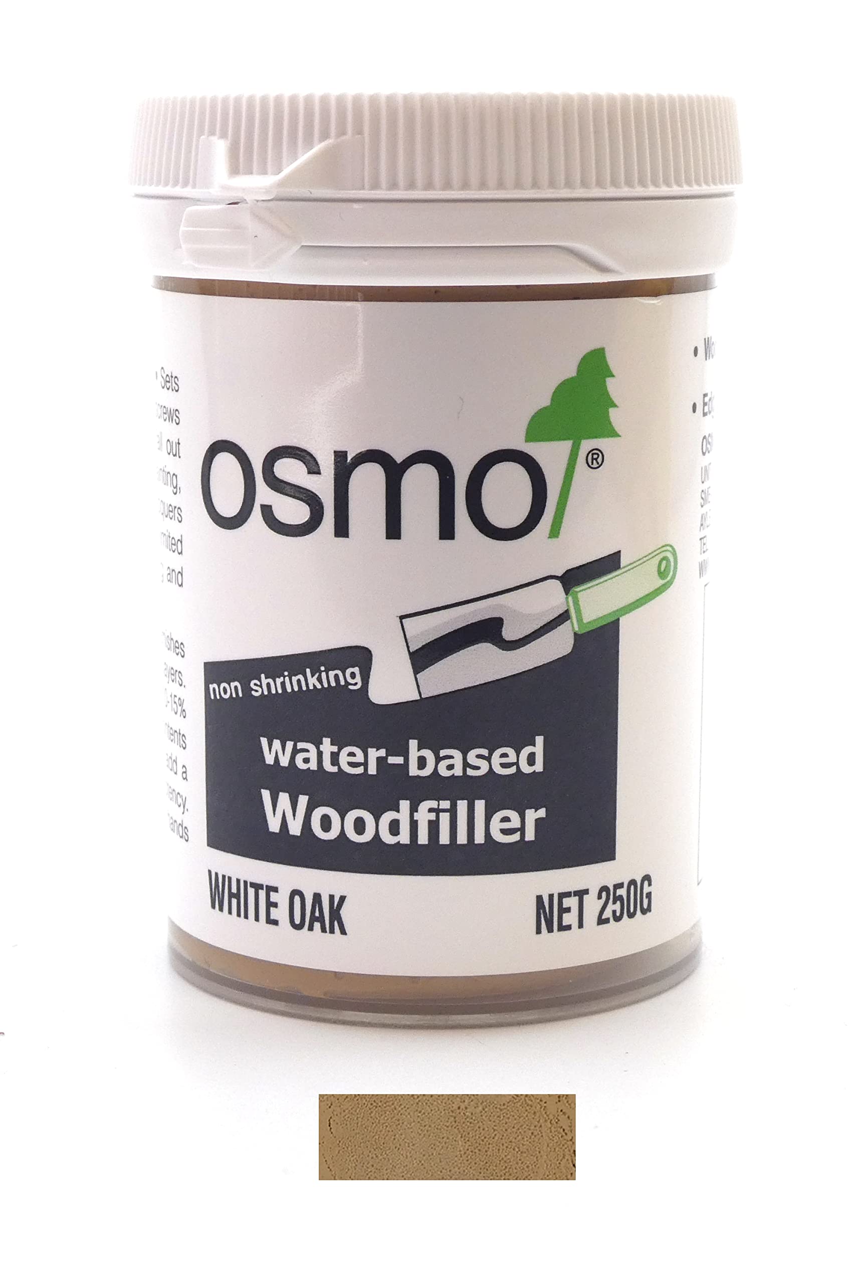 Osmo water-based Woodfiller 250g (White Oak)