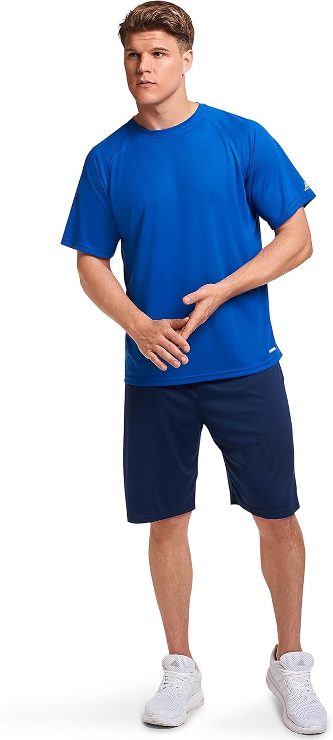 Russell Athletic Men's Dri-Power Performance Mesh T-Shirt: Clothing