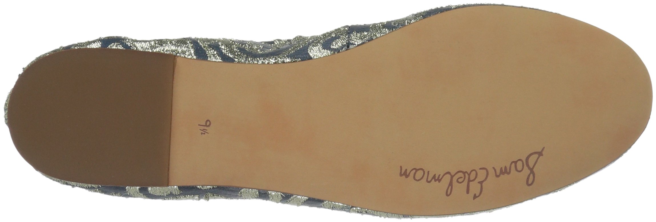 Sam Edelman Women's Felicia Ballet Flat, 8.5 Medium US, Blue/Multi/Metallic Jacquard - Image 7