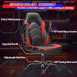 Sweetcrispy Computer Gaming Desk Chair - Ergonomic