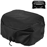 Grill Cover for Weber Lumin Electric Grill, Lumin Compact Grill | 600D Heavy Duty Waterproof UV Resistant Bonnet for Weber Lumin/Compact Without Stand, Outdoor Barbeque Grill Accessories