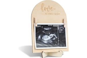 Chippi & Co Double-Sided Ultrasound Picture Frames & Baby Announcement Sign, Sonogram Frame For Pregnancy, Best Baby Shower Gifts For Expecting Mom, First Time Mom, Parents To Be, Nursery Decor 2024