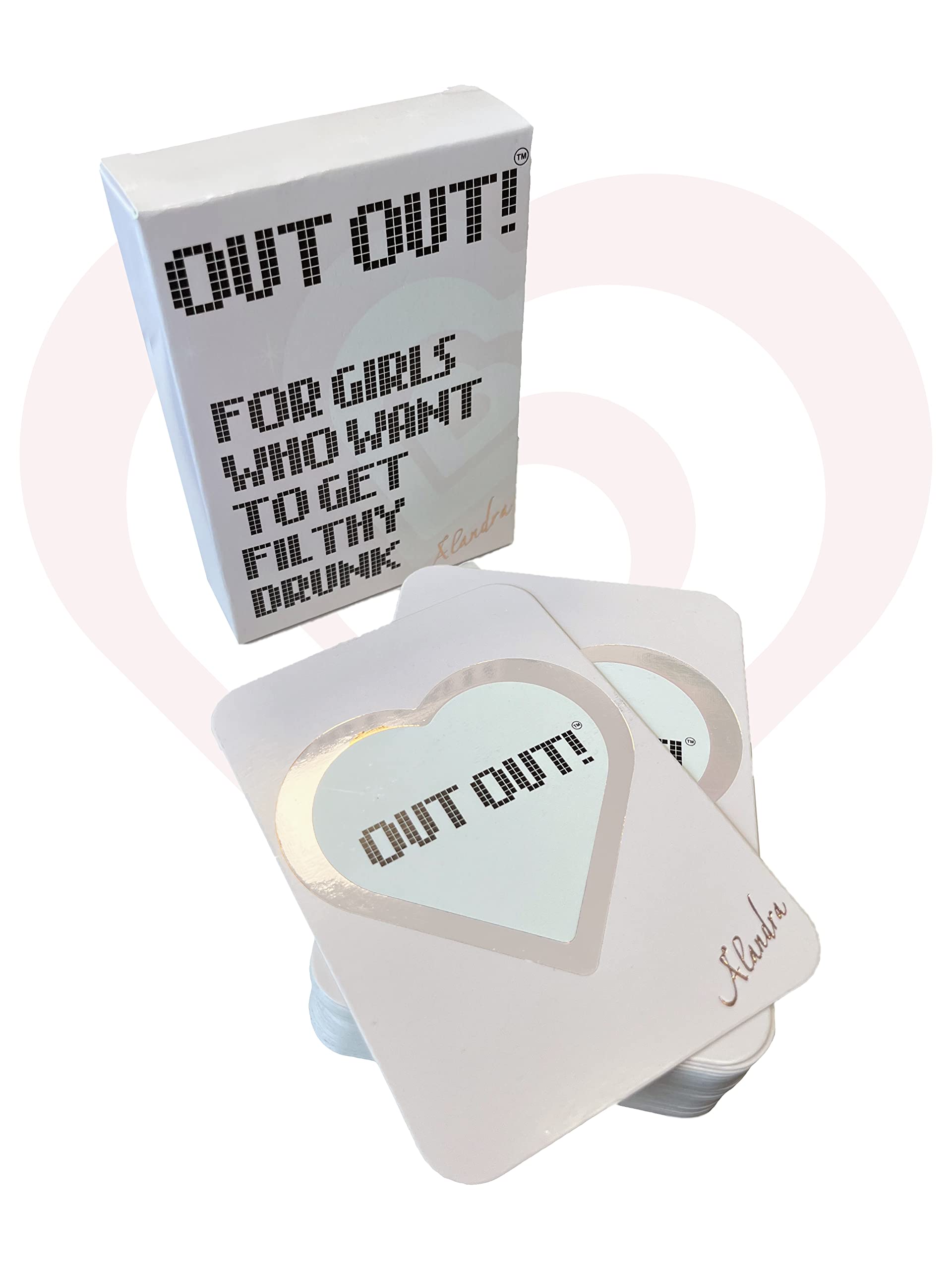 Alandra Gifts Official Out Out Drinking Cards Game