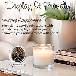 MilestoneMint Affirmation Sobriety Coin Gift Set