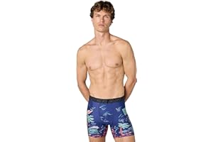 Under Armour mens Performance Tech Mesh Print Singles, 6" Inseam Boxer Brief