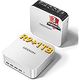 GEEKOM [2026 Edition Multitasking Mini PC A7 MAX with AMD Ryzen 9 7940HS | (Beats 8745HS) 16GB DDR5 &1TB SSD(Expandable) Rade