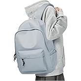 BJLFS Grey Blue Backpack for School Women Girls, Waterproof Book Bag Cute High School Back Pack for Men Teen Boys, Lightweight Travel College Backpack Mochilas Escolares para Casual Daypack Rucksack