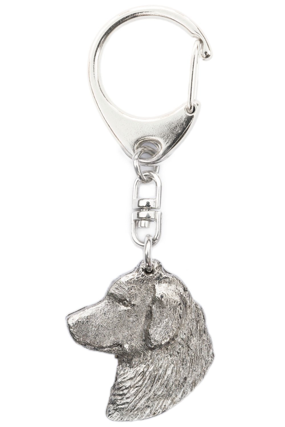 Golden Retriever (Head) Made in U.K Artistic Style Dog Key Ring Collection