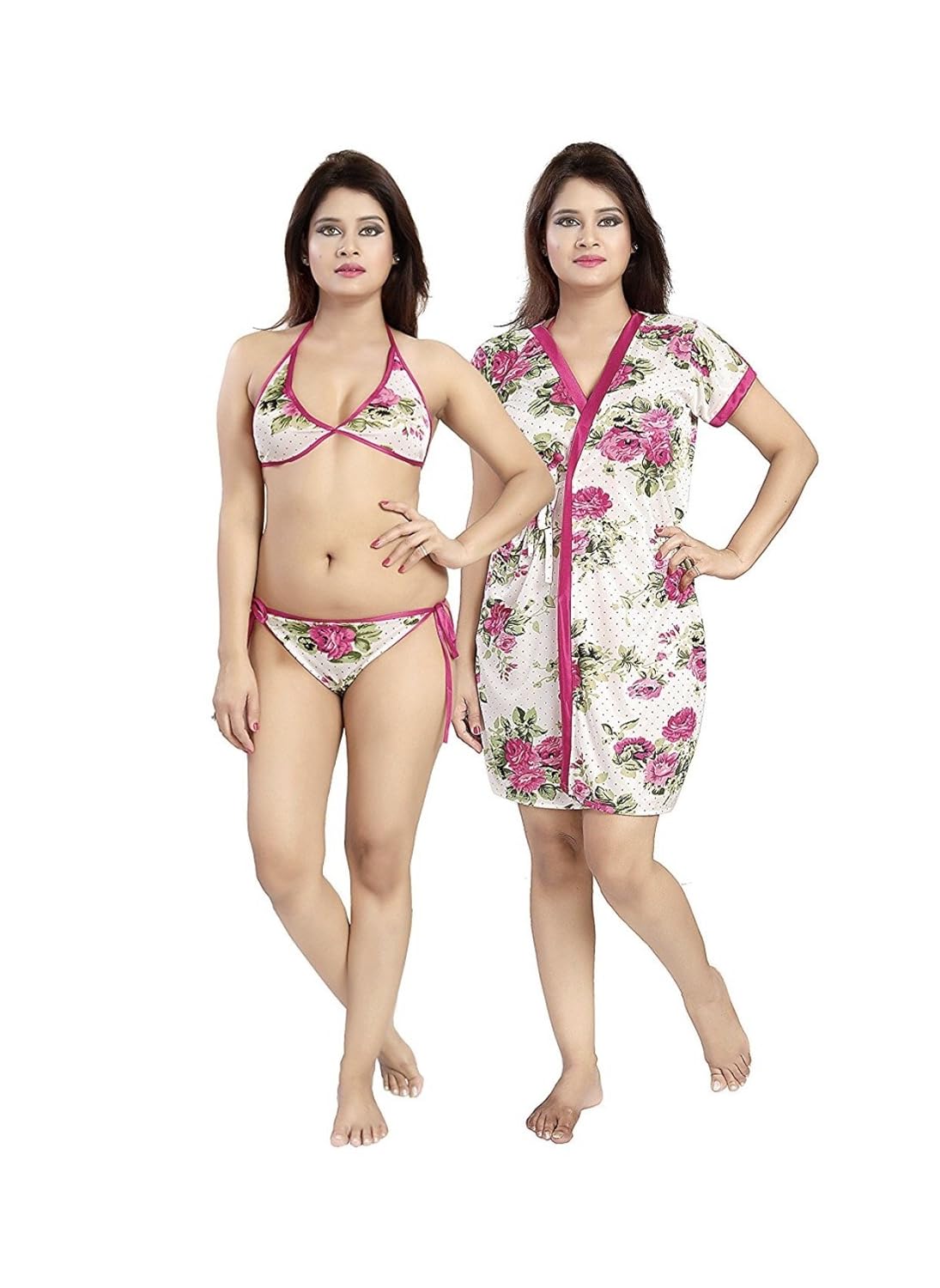 pretty awesome 3 piece bedroom short nighty