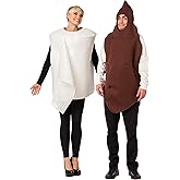 Rasta Imposta Poop and Toilet Paper 2 Piece Couples Costume Mens Womens Adult