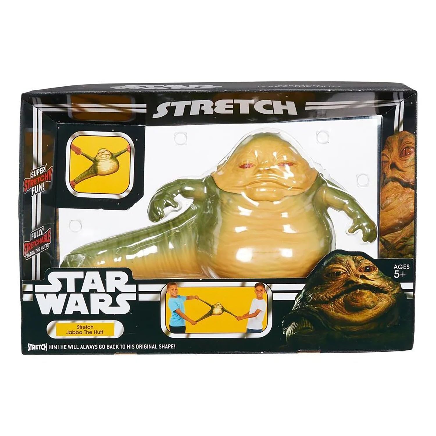 STAR WARS GIANT JABBA THE HUTT STRETCH TOY. STRETCH ARMSTRONG, AMAZING STRETCHY FUN. FULLY STRETCHABLE JABBA THE HUTT. IDEAL PRESENT FOR GIRLS, BOYS & STAR WARS FANS