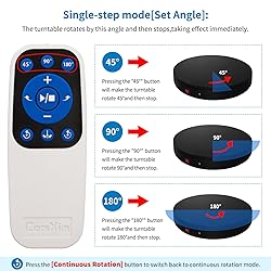 Remote Motorized Electric Turntable Rotating