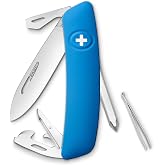 Swiza KNI.0040.1030 D04 Swiss Pocket Knife Blue