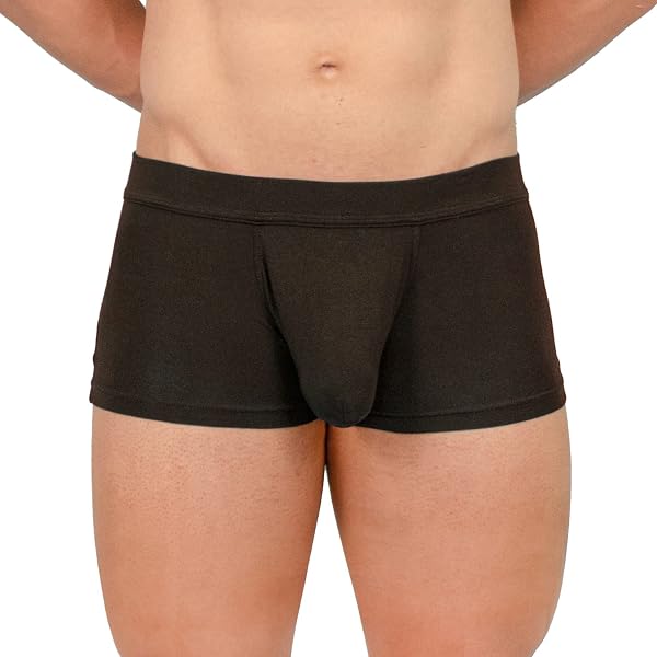 Slips Homme Obviously EliteMan - Modal Plain Noir - Taille Unique ? - Neuf Avec étiquettes