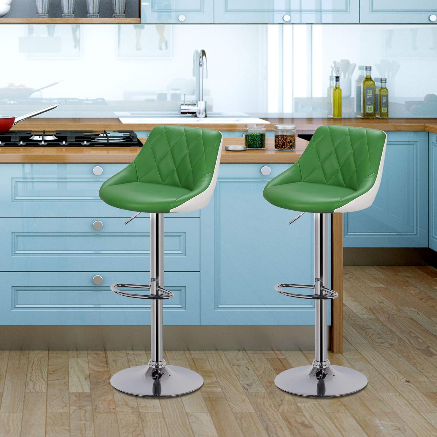 Hogar y cocina Taburetes E-starain 2X Taburete Alto Cocina Regulable en