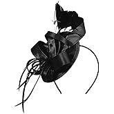 Century Star Kentucky hat Derby Fascinators 2026 for Women Hats Headband Tea Party Vintage Cocktail Ribbon Feathers Hair Clip