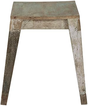 Via Jodhpur VJ006 Bar Stool (Wooden Finish, Brown)
