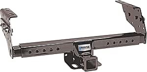 Reese Towpower 37042 Class III Multi-Fit Receiver Hitch with 2" Receiver opening, Black