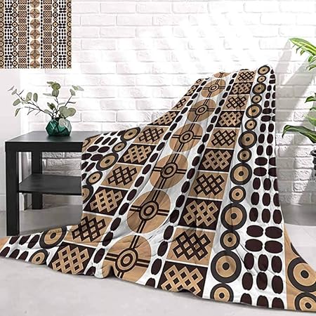 Amazon.com: Warm Baby Blanket ZambiaArtistic Kenyan Folk All Season