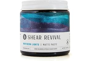 Shear Revival Northern Lights Matte Paste Pomade for Men & Women - Firm Hold, Matte Finish Hair for All Hair Types, 99% All N