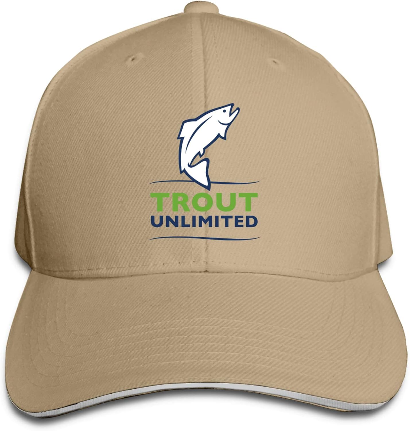 Trout Unlimited Unisex Sandwich Casquette Baseball Adjustable Cap