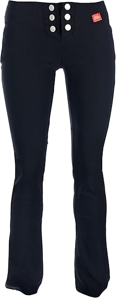 girls grey skinny school trousers