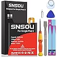 SNRONEW Google Pixel 2 Battery, 3500mAh Li-Polymer Replacement Battery for HTC Google Pixel 2 5" G011A-B with Repair Replacement Kit Tools