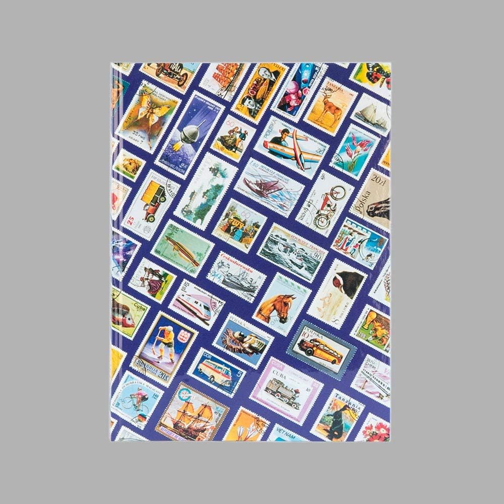 Prophila A4 teenager's stockbook 16 white pages, Blue, 30.5 x 23 cm - Image 3